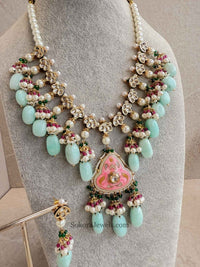 Heritage style Large Midi Necklace set - SOKORA JEWELSHeritage style Large Midi Necklace setNECKLACE SETS