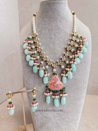 Heritage style Large Midi Necklace set - SOKORA JEWELSHeritage style Large Midi Necklace setNECKLACE SETS