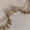 Hina Jhumka detail earrings - Champagne - SOKORA JEWELSHina Jhumka detail earrings - ChampagneEARRINGS