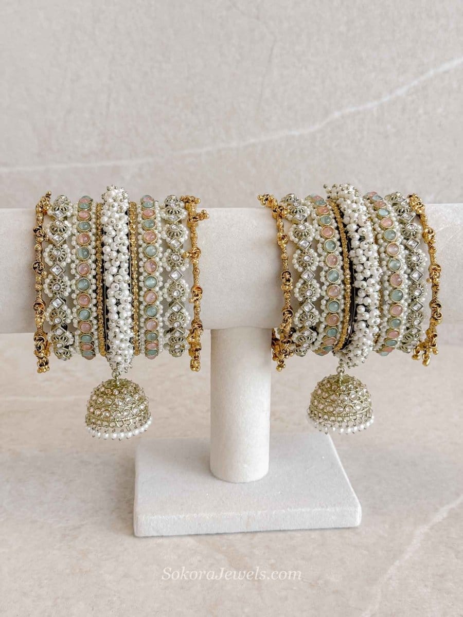 Iman Pastel Bangle Set - SOKORA JEWELSIman Pastel Bangle SetBANGLES