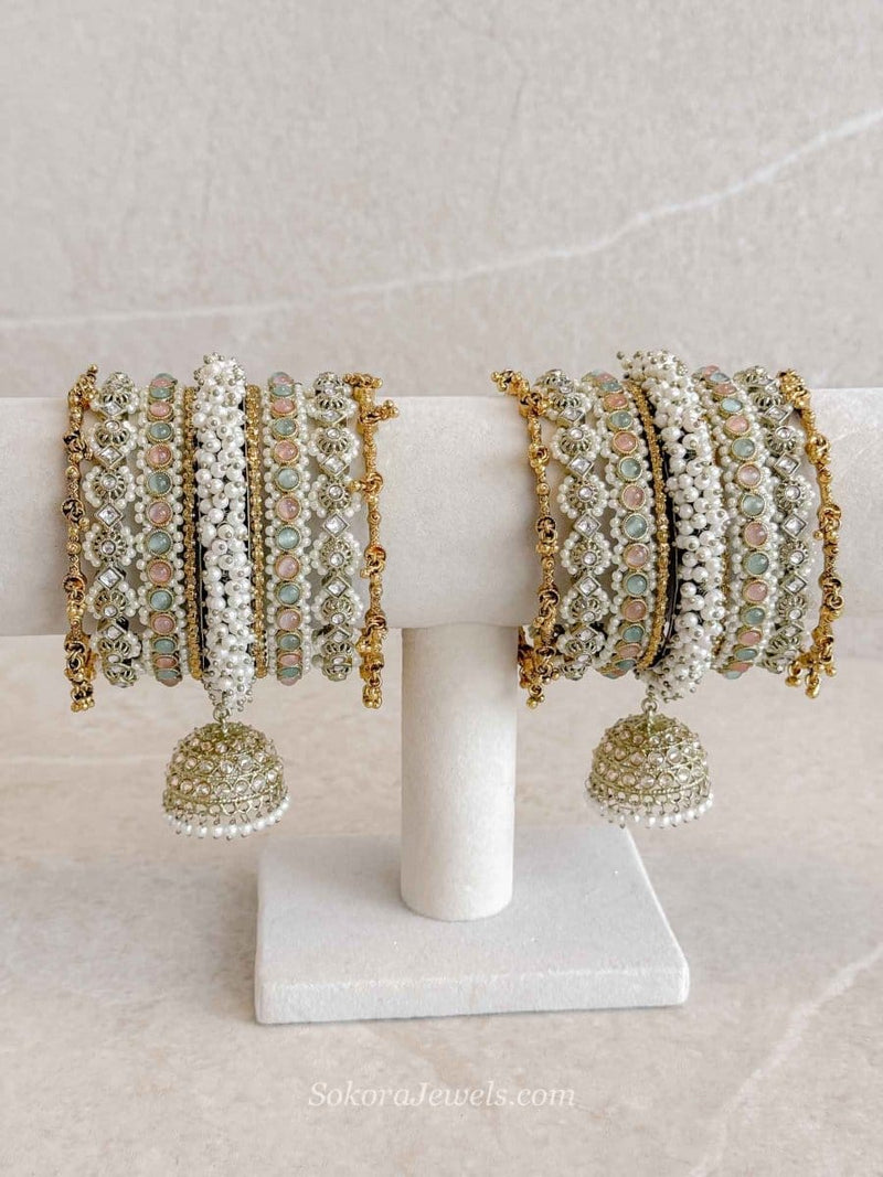 Iman Pastel Bangle Set - SOKORA JEWELSIman Pastel Bangle SetBANGLES