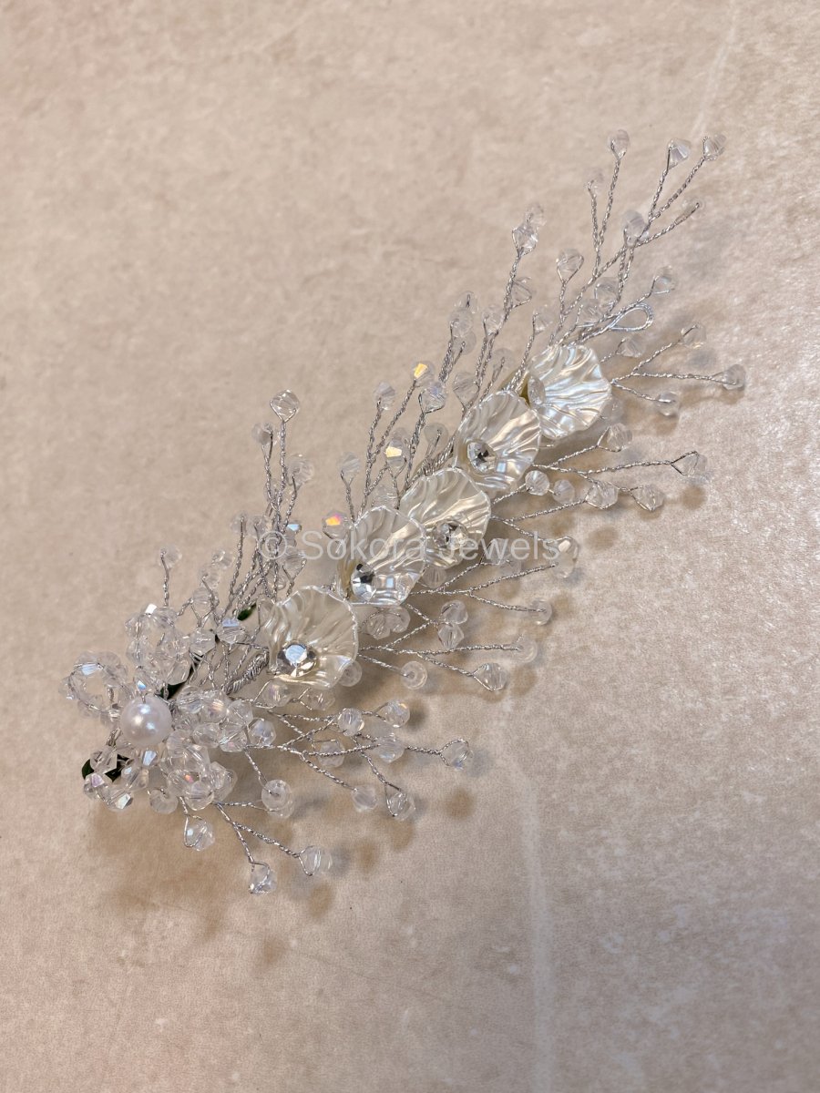 Intricate Bead Detail Hair Accessory - SOKORA JEWELSIntricate Bead Detail Hair Accessory