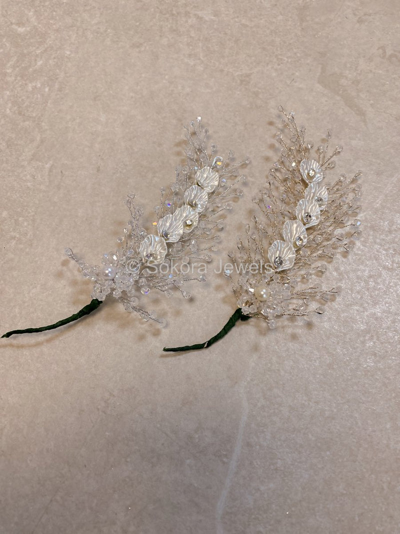 Intricate Bead Detail Hair Accessory - SOKORA JEWELSIntricate Bead Detail Hair Accessory