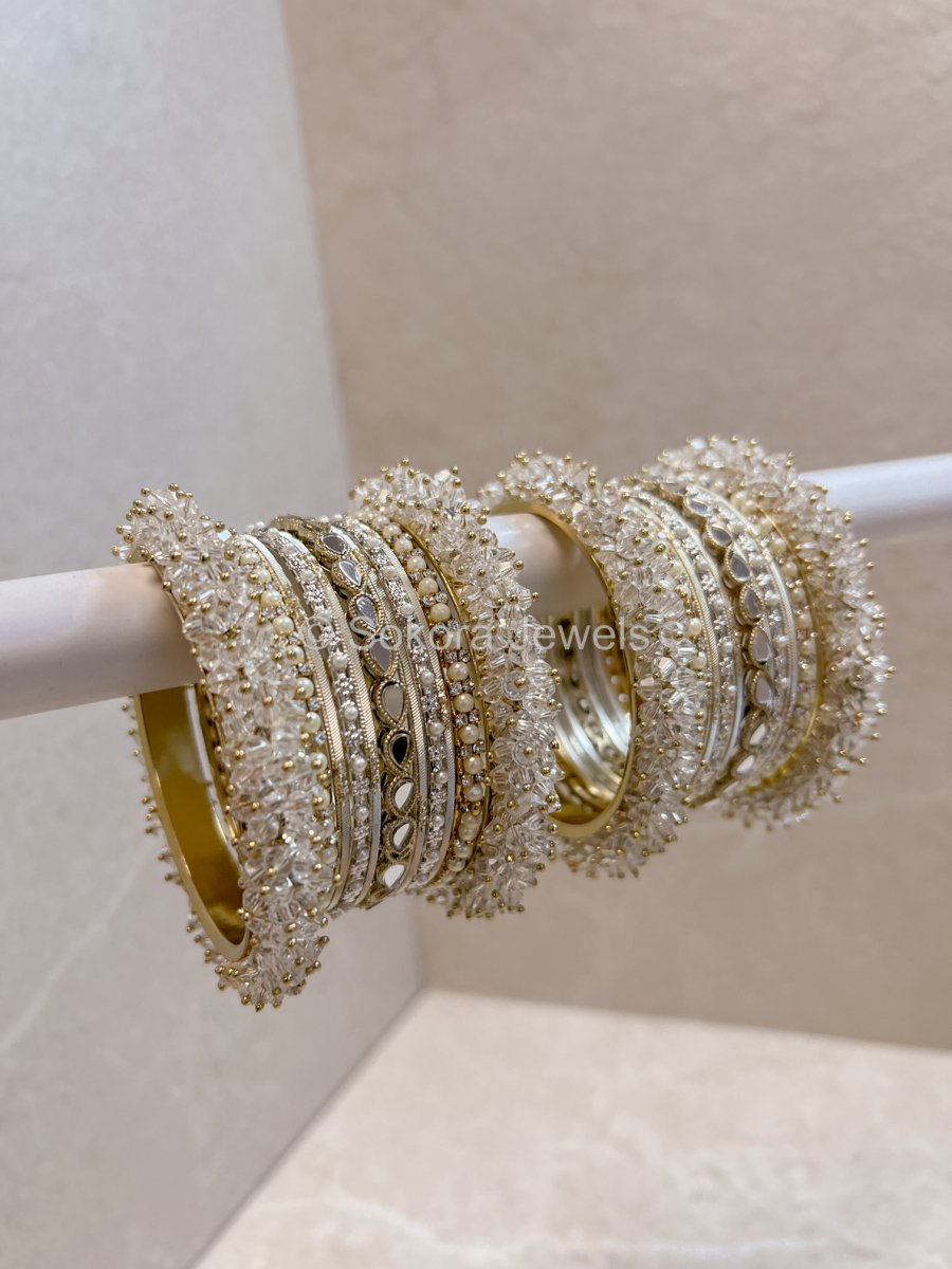 Iqra Mini Luxury Bangle Set - Shimmer - SOKORA JEWELSIqra Mini Luxury Bangle Set - ShimmerBANGLES