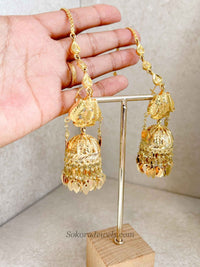 Jadau Gold Bridal set - SOKORA JEWELSJadau Gold Bridal set
