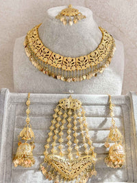 Jadau Gold Bridal set - SOKORA JEWELSJadau Gold Bridal set