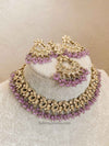 Jasmeet Golden Necklace Sets - SOKORA JEWELSJasmeet Golden Necklace Sets