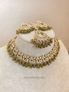 Jasmeet Golden Necklace Sets - SOKORA JEWELSJasmeet Golden Necklace Sets