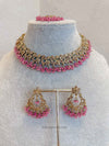 Jasmeet Golden Necklace Sets - SOKORA JEWELSJasmeet Golden Necklace Sets