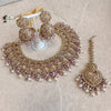 Jazbeen Necklace set - Light Purple - SOKORA JEWELSJazbeen Necklace set - Light Purple