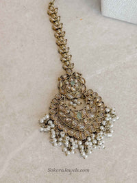 Jazbeen Necklace Set - Mint - SOKORA JEWELSJazbeen Necklace Set - Mint