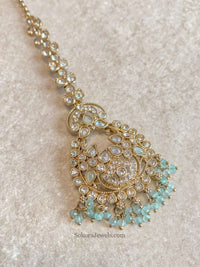 Jessica Clear Gold Necklace Set - 5 Colour Options - SOKORA JEWELSJessica Clear Gold Necklace Set - 5 Colour Options