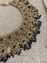 Jessica Golden Necklace Set - 5 Colour Options - SOKORA JEWELSJessica Golden Necklace Set - 5 Colour Options