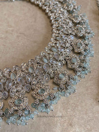 Jessica Silver Necklace Sets - 5 Colours - SOKORA JEWELSJessica Silver Necklace Sets - 5 Colours