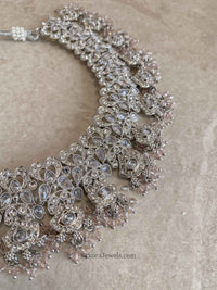 Jessica Silver Necklace Sets - 5 Colours - SOKORA JEWELSJessica Silver Necklace Sets - 5 Colours