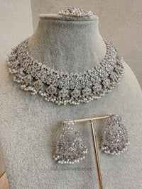 Jessica Silver Necklace Sets - SOKORA JEWELSJessica Silver Necklace Sets