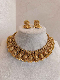 Jhumka Detail Necklace set - SOKORA JEWELSJhumka Detail Necklace setNECKLACE SETS