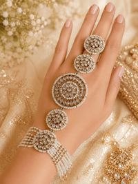 Jodhaa Bridal Hand piece - SOKORA JEWELSJodhaa Bridal Hand piece