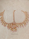 Julia RoseGold Mathapatti - Pink - SOKORA JEWELSJulia RoseGold Mathapatti - Pink