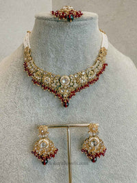 Kajol Faux Kundan Sets - SOKORA JEWELSKajol Faux Kundan SetsNECKLACE SETS