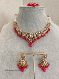 Kajol Faux Kundan Sets - SOKORA JEWELSKajol Faux Kundan SetsNECKLACE SETS
