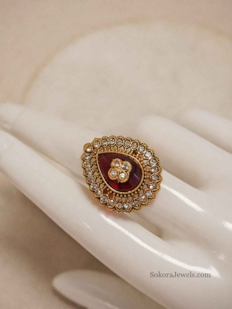 Kajol Ring - 3 colours - SOKORA JEWELSKajol Ring - 3 coloursRING