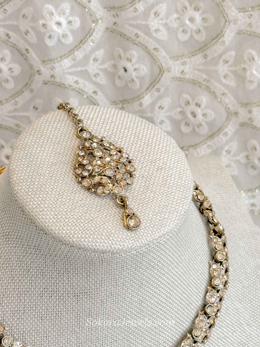 Katie Small Golden Necklace Set - SOKORA JEWELSKatie Small Golden Necklace SetNECKLACE SETS