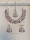 Khadija Silver Necklace Sets - SOKORA JEWELSKhadija Silver Necklace Sets