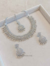 Khadija Silver Necklace Sets - SOKORA JEWELSKhadija Silver Necklace Sets