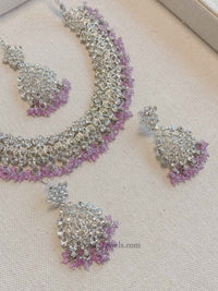 Khadija Silver Necklace Sets - SOKORA JEWELSKhadija Silver Necklace Sets