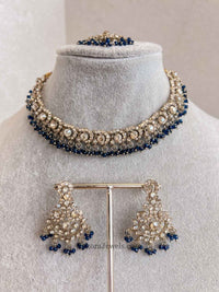 Kira Golden Necklace Sets - SOKORA JEWELSKira Golden Necklace Sets