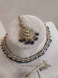 Kira Golden Necklace Sets - SOKORA JEWELSKira Golden Necklace Sets