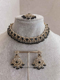 Kira Golden Necklace Sets - SOKORA JEWELSKira Golden Necklace Sets