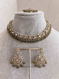 Kira Golden Necklace Sets - SOKORA JEWELSKira Golden Necklace Sets