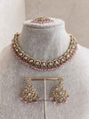 Kira Golden Necklace Sets - SOKORA JEWELSKira Golden Necklace Sets