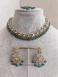 Kira Golden Necklace Sets - SOKORA JEWELSKira Golden Necklace Sets
