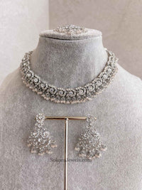 Kira Silver Necklace Sets - SOKORA JEWELSKira Silver Necklace Sets