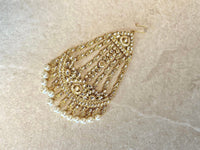 Kundan and Pearl Jhumar - SOKORA JEWELSKundan and Pearl Jhumar