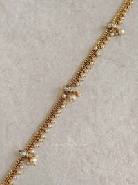 Kundan Gem Waist Chain - SOKORA JEWELSKundan Gem Waist Chain