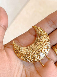 Kundan Hair Pin - SOKORA JEWELSKundan Hair Pin