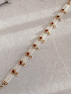 Kundan Headband with Maroon - SOKORA JEWELSKundan Headband with Maroon