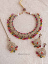 Laila Golden Necklace Sets - SOKORA JEWELSLaila Golden Necklace Sets