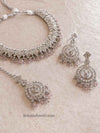 Laila Silver Necklace Sets - SOKORA JEWELSLaila Silver Necklace Sets