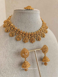 Lakshmi Motif Temple set - SOKORA JEWELSLakshmi Motif Temple set