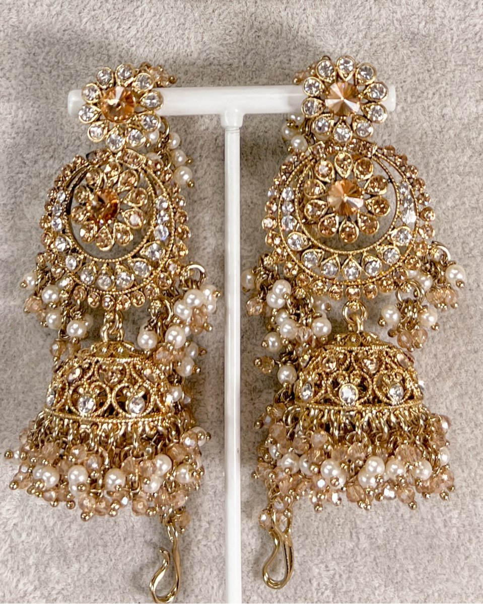 Lalita Earrings - Golden - SOKORA JEWELSLalita Earrings - Golden