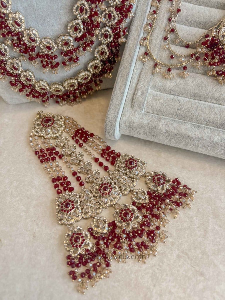 Large 6 Piece Bridal set - 3 Colours - SOKORA JEWELSLarge 6 Piece Bridal set - 3 Colourscustom