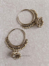 Large Jhumka Hoops - SOKORA JEWELSLarge Jhumka Hoops