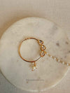 Large Kundan Nose Ring in Bright Gold - Slide Type - SOKORA JEWELSLarge Kundan Nose Ring in Bright Gold - Slide Type