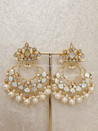 Large Mother of Pearl Earrings - SOKORA JEWELSLarge Mother of Pearl Earrings