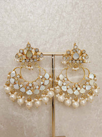 Large Mother of Pearl Earrings - SOKORA JEWELSLarge Mother of Pearl Earrings